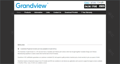 Desktop Screenshot of grandview.co.za